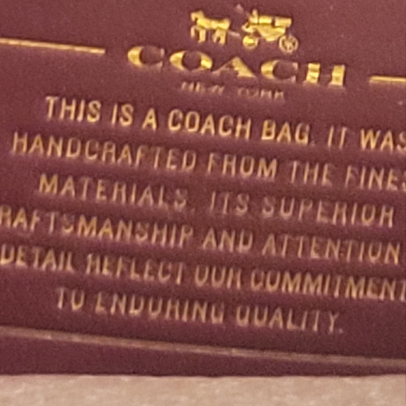 Coach | Bags | Brand New Never Ben Used With Original Package Inside ...
